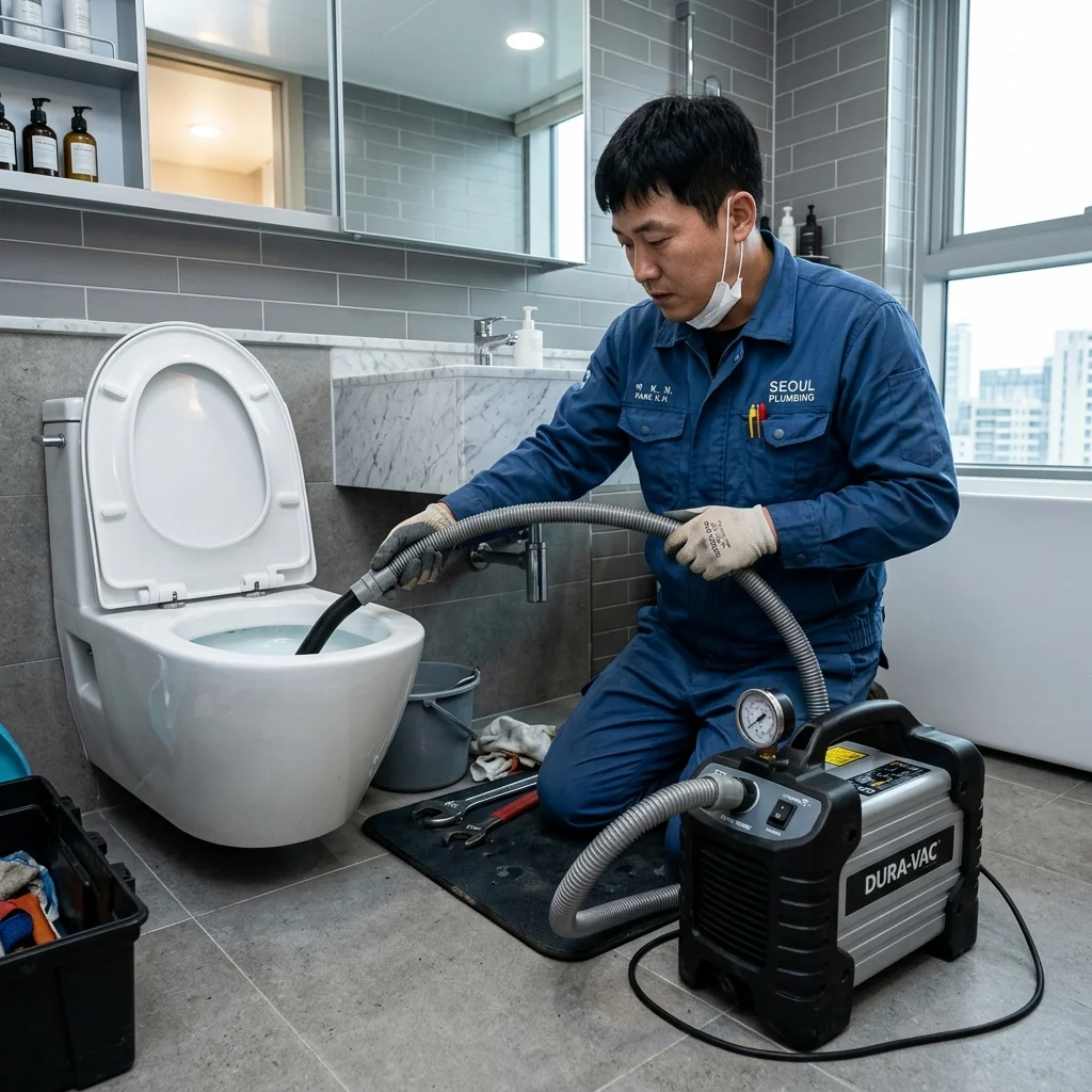 가정집 변기 막힘