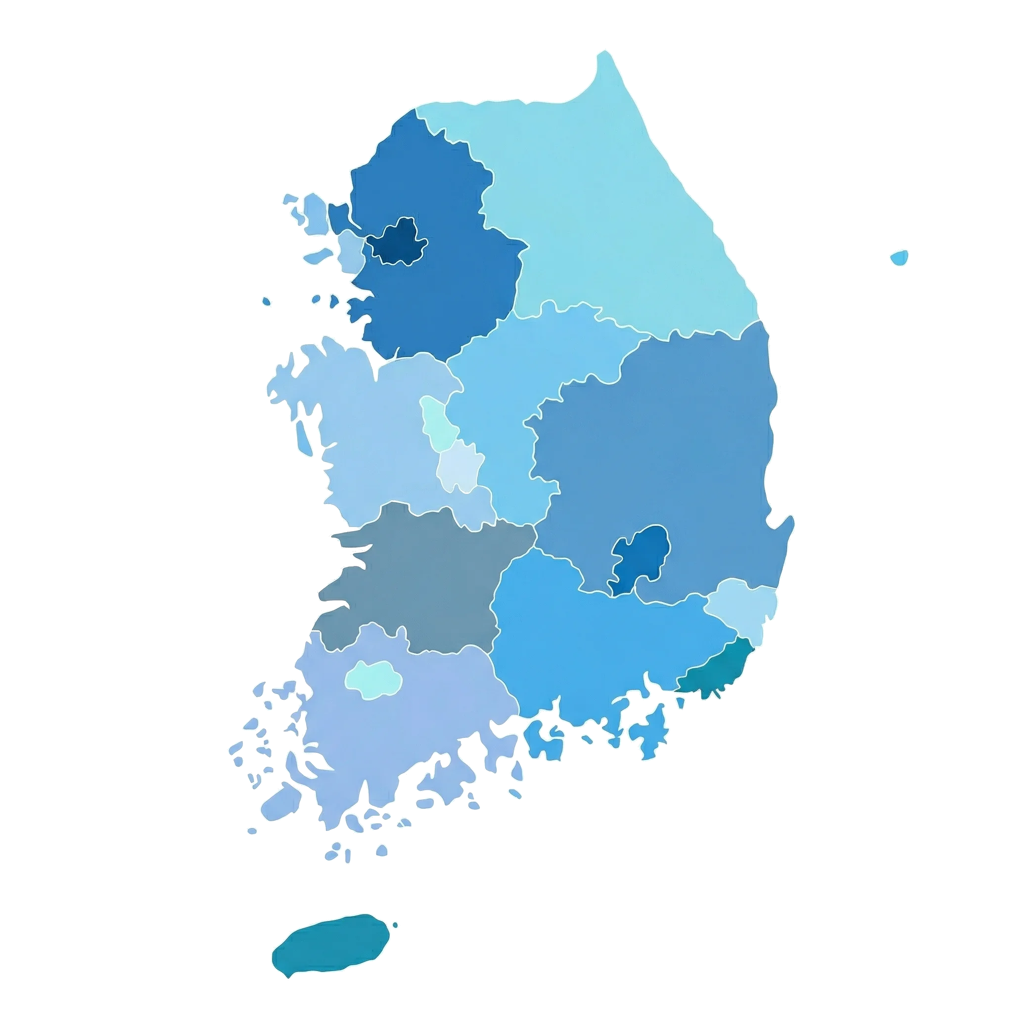 전국 지사 운영 지도