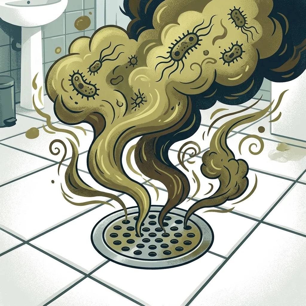 하수구 악취 발생 원리